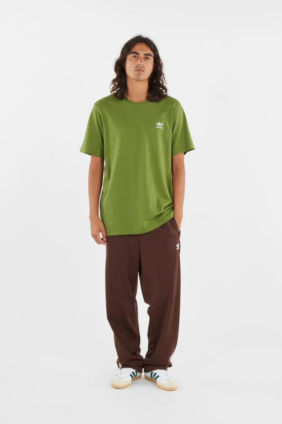 TREFOIL ESS TEE - T-shirt | Vert*ADIDAS Outlet
