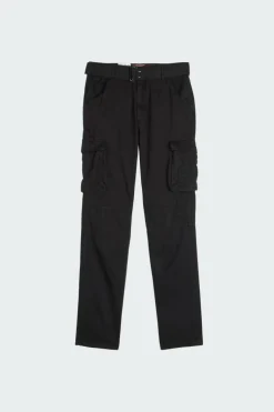 Treillis - Pantalon treillis ceinturé | Noir*SCHOTT Sale
