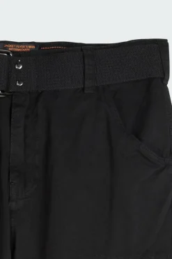 Treillis - Pantalon treillis ceinturé | Noir*SCHOTT Sale