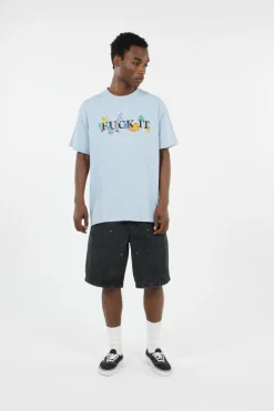 TRIP SS - T-shirt | Bleu*HUF Discount