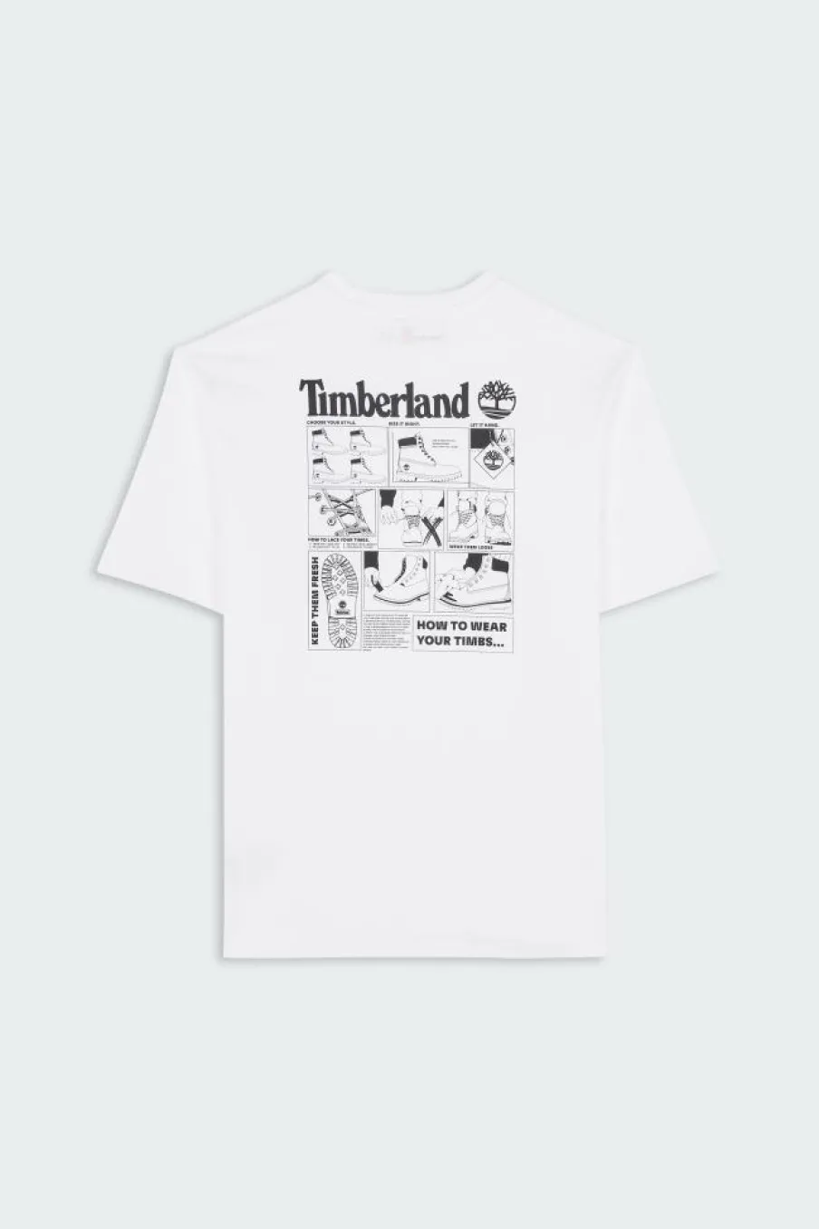 T-shirt | Blanc*TIMBERLAND Hot