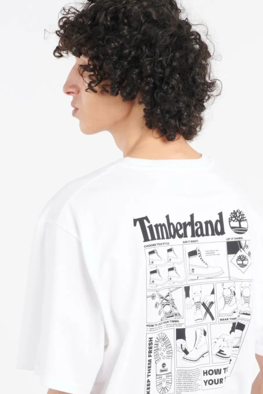 T-shirt | Blanc*TIMBERLAND Hot