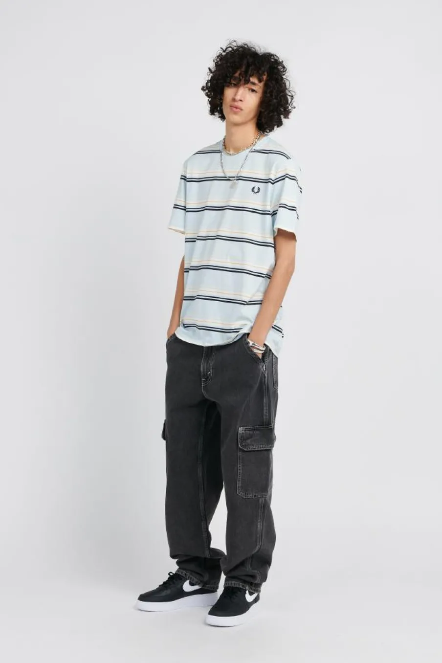 T-shirt | Bleu*FRED PERRY Online