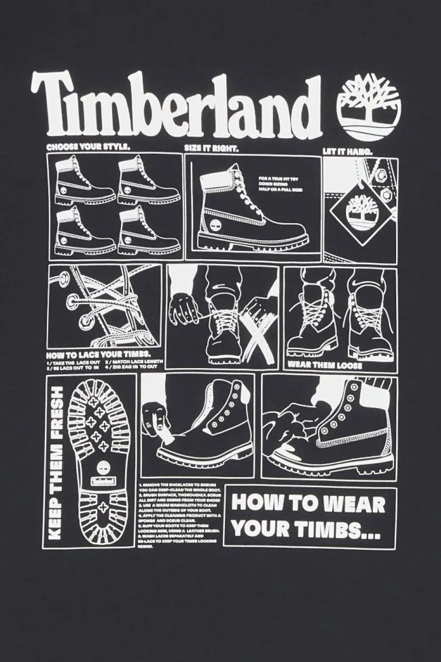 T-shirt | Noir*TIMBERLAND Online