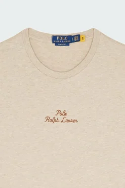 T-shirt coupe classique à logo en jersey - T-shirt | Beige*POLO RALPH LAUREN Discount