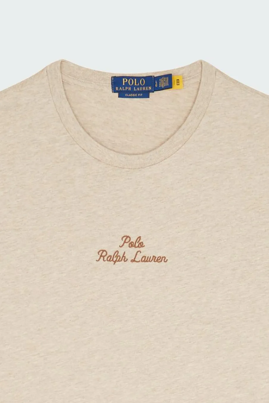 T-shirt coupe classique à logo en jersey - T-shirt | Beige*POLO RALPH LAUREN Discount