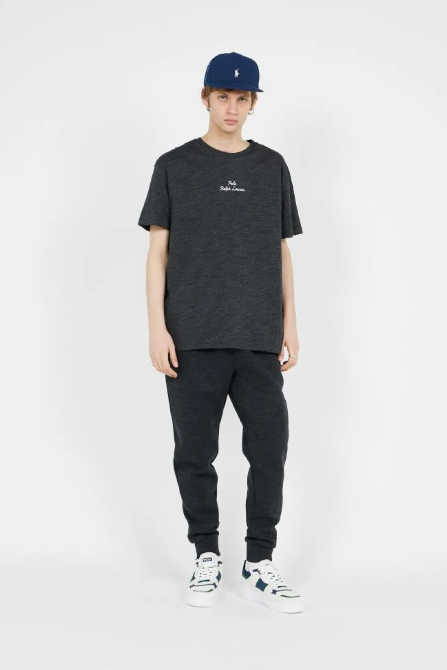 T-shirt coupe classique à logo en jersey - T-shirt | Noir*POLO RALPH LAUREN Discount