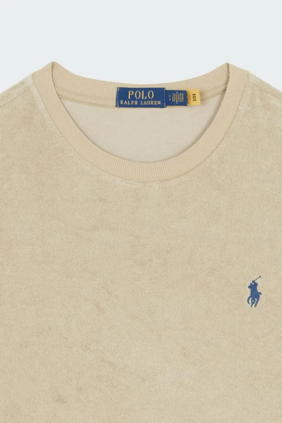 T-shirt coupe classique molleton éponge - T-shirt | Beige*POLO RALPH LAUREN Clearance