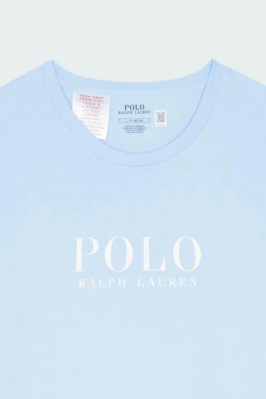 T-shirt de nuit logo en jersey de coton - T-shirt | Bleu*POLO RALPH LAUREN Outlet