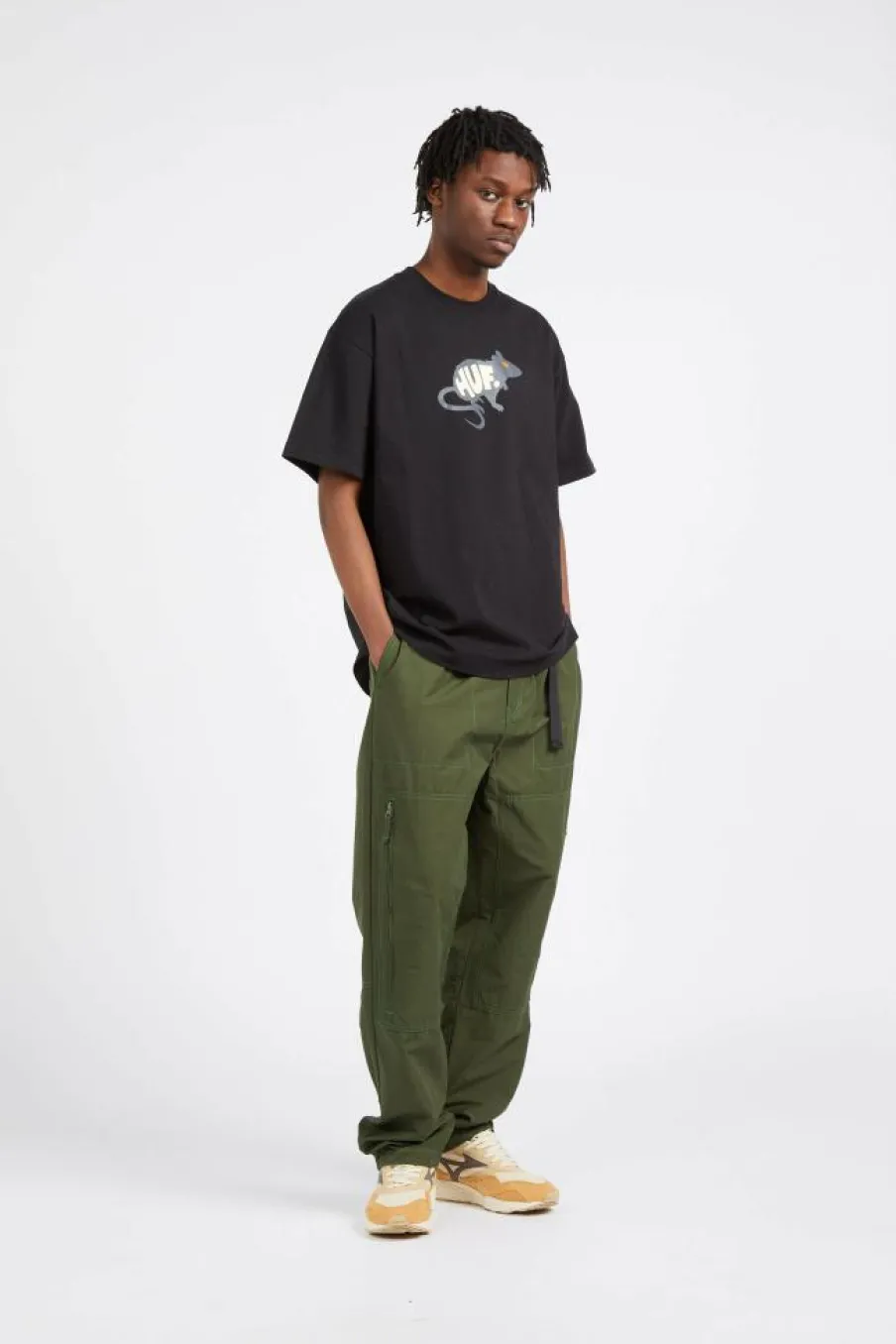 T-SHIRT MANS BEST FRIEND SS - T-shirt | Noir*HUF Outlet