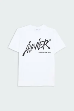 T-Shirt Source White Signature - T-shirt | Blanc*AVNIER Discount