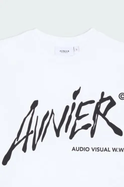 T-Shirt Source White Signature - T-shirt | Blanc*AVNIER Discount