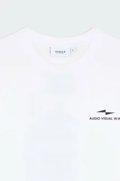 T-Shirt Source White Vertical V3 - T-shirt | Blanc*AVNIER Best