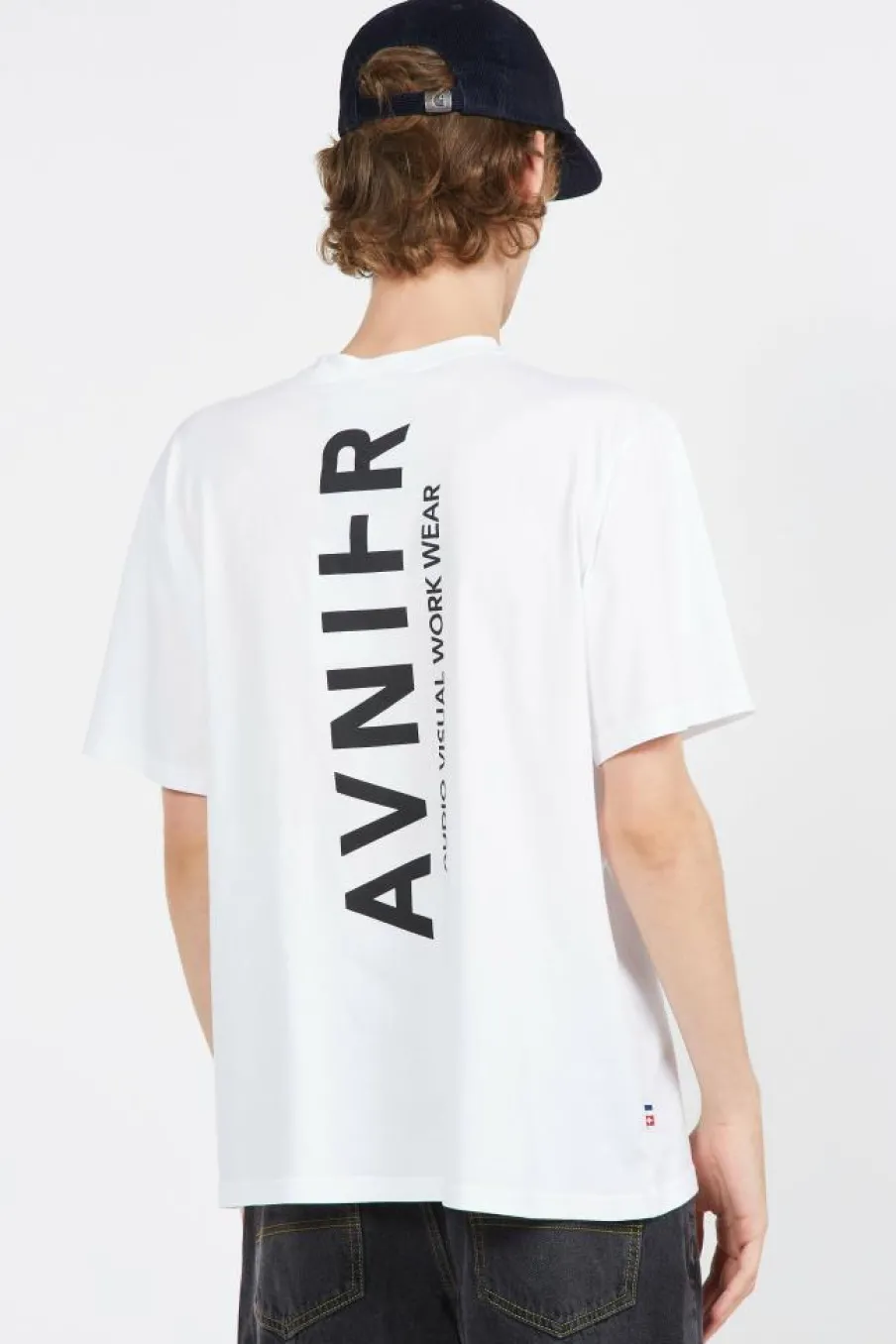 T-Shirt Source White Vertical V3 - T-shirt | Blanc*AVNIER Best