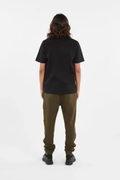 T-SHIRTS SHORT SLEEVE IN MERCERIZED JERSEY 30/2 TWISTED - T-shirt | Noir*C.P. COMPANY New