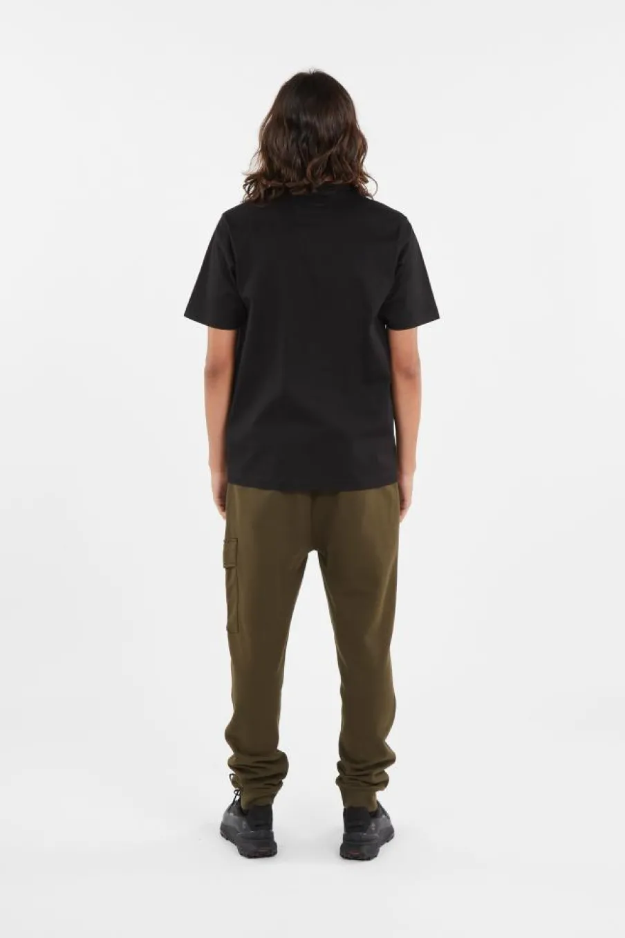 T-SHIRTS SHORT SLEEVE IN MERCERIZED JERSEY 30/2 TWISTED - T-shirt | Noir*C.P. COMPANY New