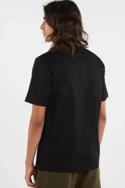 T-SHIRTS SHORT SLEEVE IN MERCERIZED JERSEY 30/2 TWISTED - T-shirt | Noir*C.P. COMPANY New