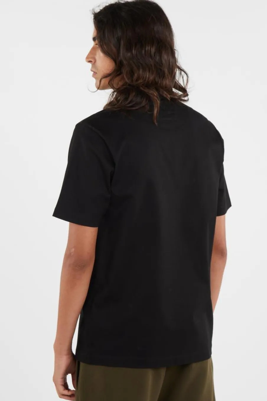 T-SHIRTS SHORT SLEEVE IN MERCERIZED JERSEY 30/2 TWISTED - T-shirt | Noir*C.P. COMPANY New