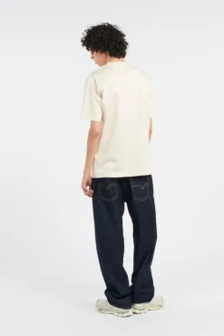 T-SHIRTS SHORT SLEEVE IN MERCERIZED JERSEY 30/2 TWISTED - T-shirt | Vert*C.P. COMPANY Best