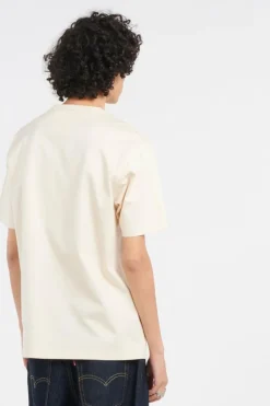 T-SHIRTS SHORT SLEEVE IN MERCERIZED JERSEY 30/2 TWISTED - T-shirt | Vert*C.P. COMPANY Best