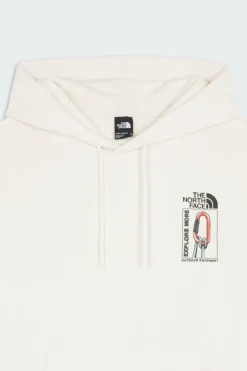 U EXPLORE GEAR RELAXED HOODIE - Hoodie | Blanc*THE NORTH FACE Best