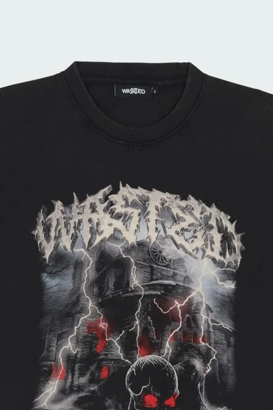 UNDEAD - T-shirt | Noir*WASTED Discount