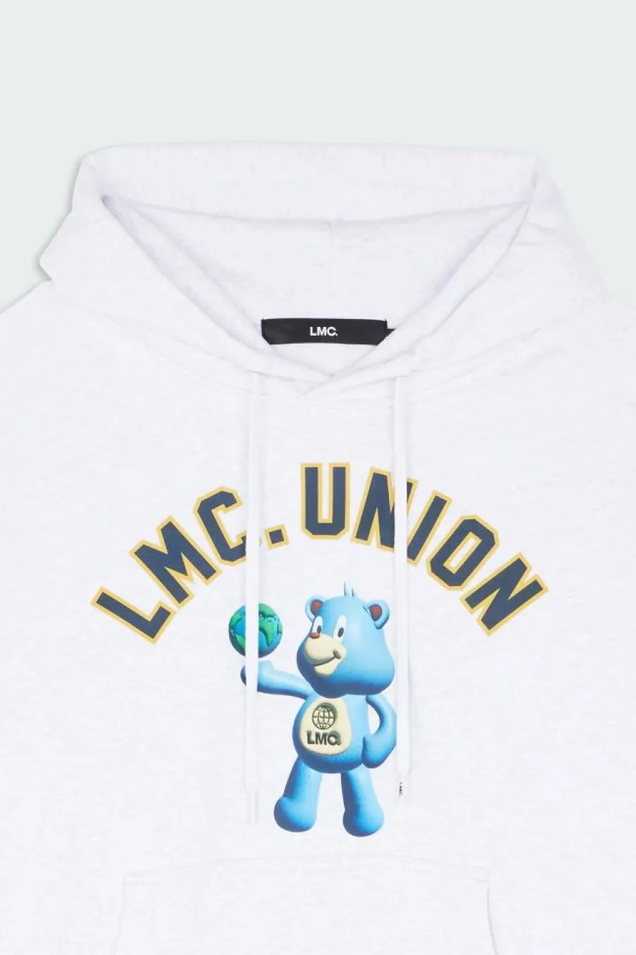 UNION BEAR HOODIE - Hoodie | Gris*LOST MANAGEMENT CITIES