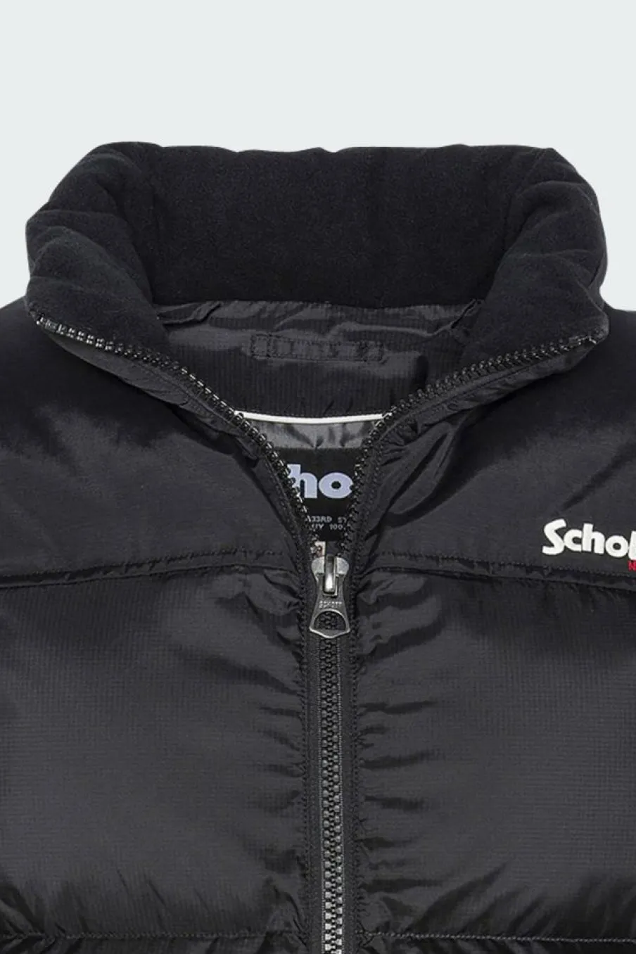 UTAHV - Doudoune col montant droite sans manches | Noir*SCHOTT Discount