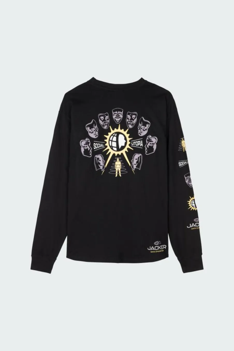 Utopia - t-shirt | Noir*JACKER New