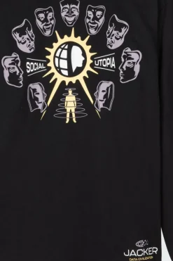 Utopia - t-shirt | Noir*JACKER New