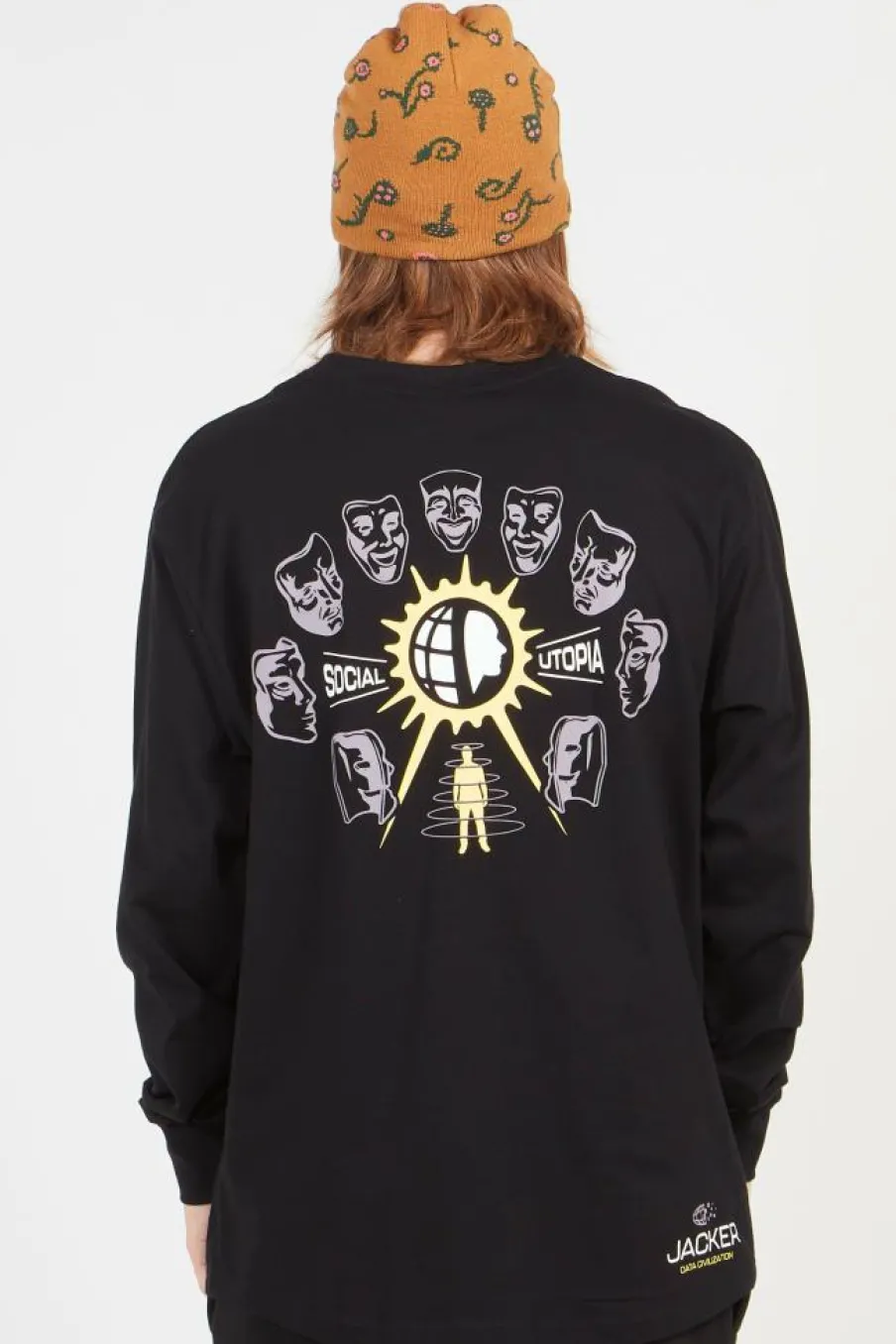 Utopia - t-shirt | Noir*JACKER New
