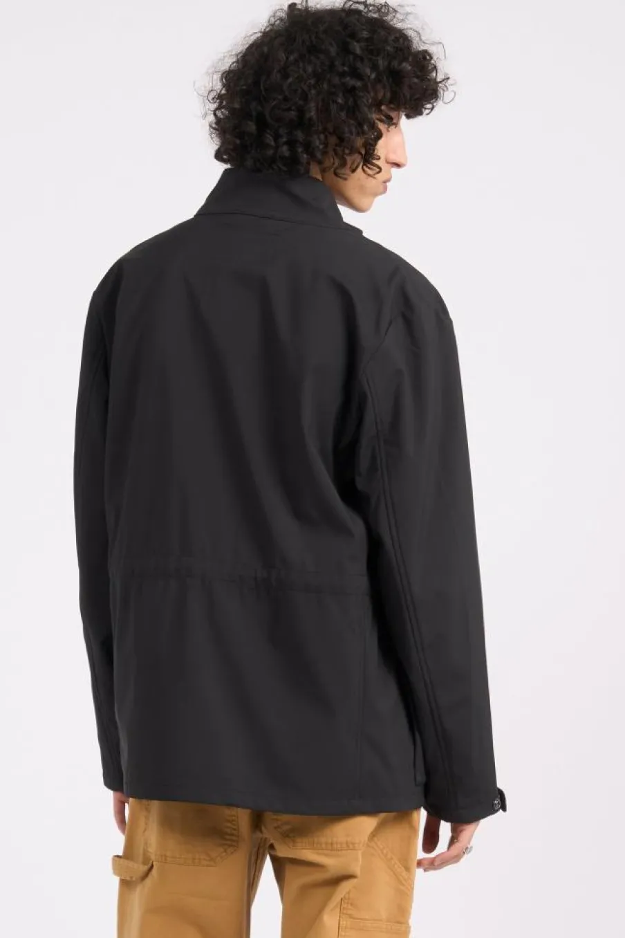 VESTE DE COMBAT EN SOFTSHELL - Parka | Noir*SCHOTT Outlet