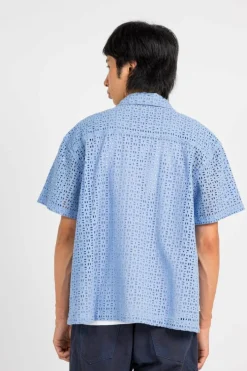 VIDA WOVEN - Chemise | Bleu*OBEY New