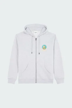 Vigie Zip Hood Heather - Hoodie zippé | Gris*PARLEZ Hot