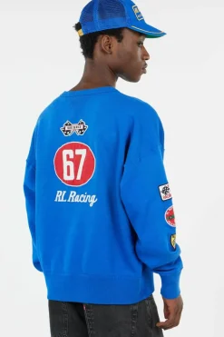 Vintage Fit Fleece Graphic Sweatshirt - Sweatshirt | Bleu*POLO RALPH LAUREN Sale