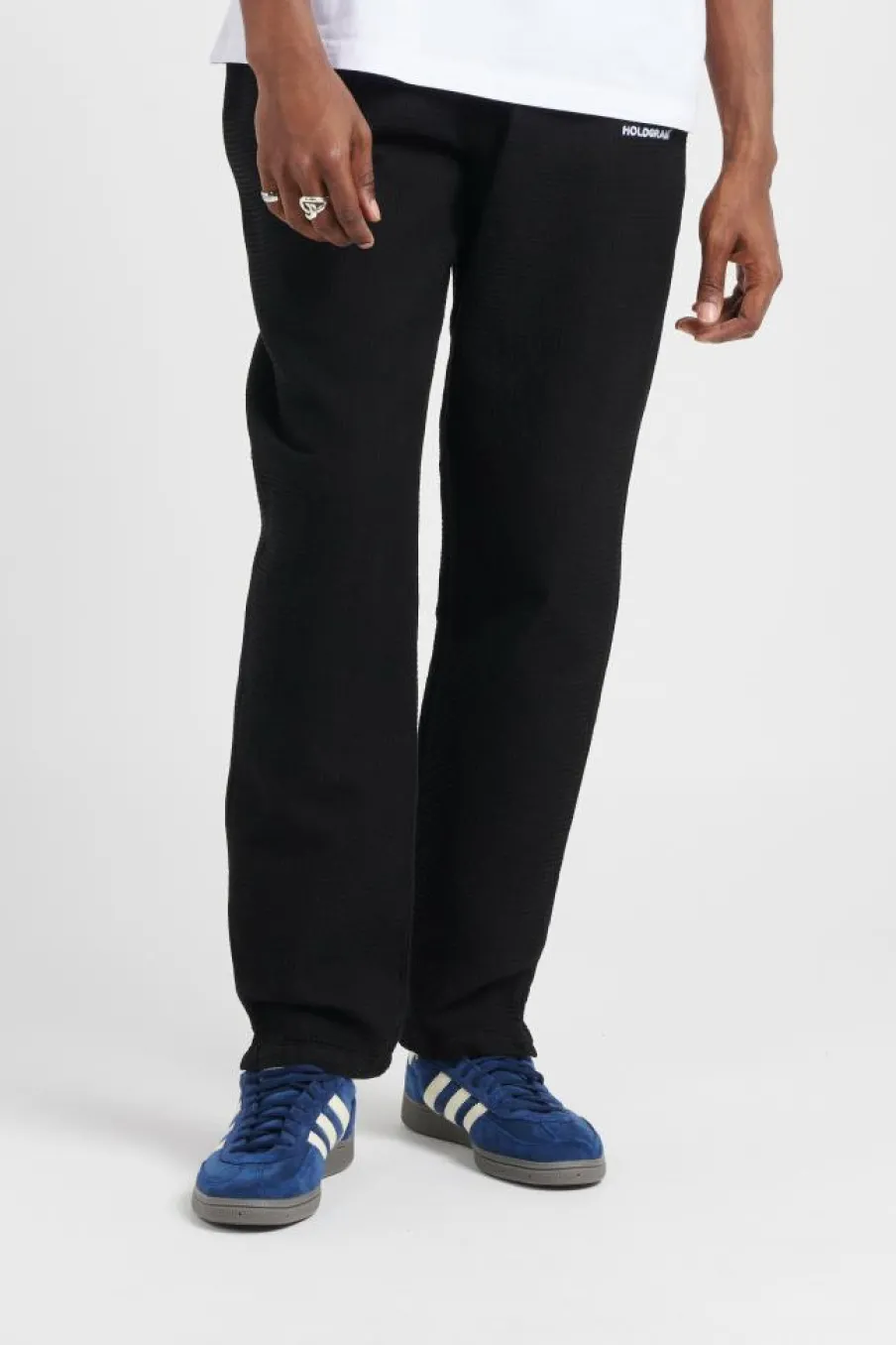 WAFFLE BLACK - Jogging | Noir*HOLOGRAM Hot