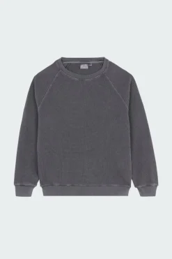 WAFFLE CREW - Sweatshirt | Noir*GRAMICCI New
