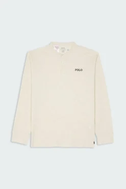 Waffle-Knit Henley Sleep Shirt - Haut de pyjama | Beige*POLO RALPH LAUREN Best