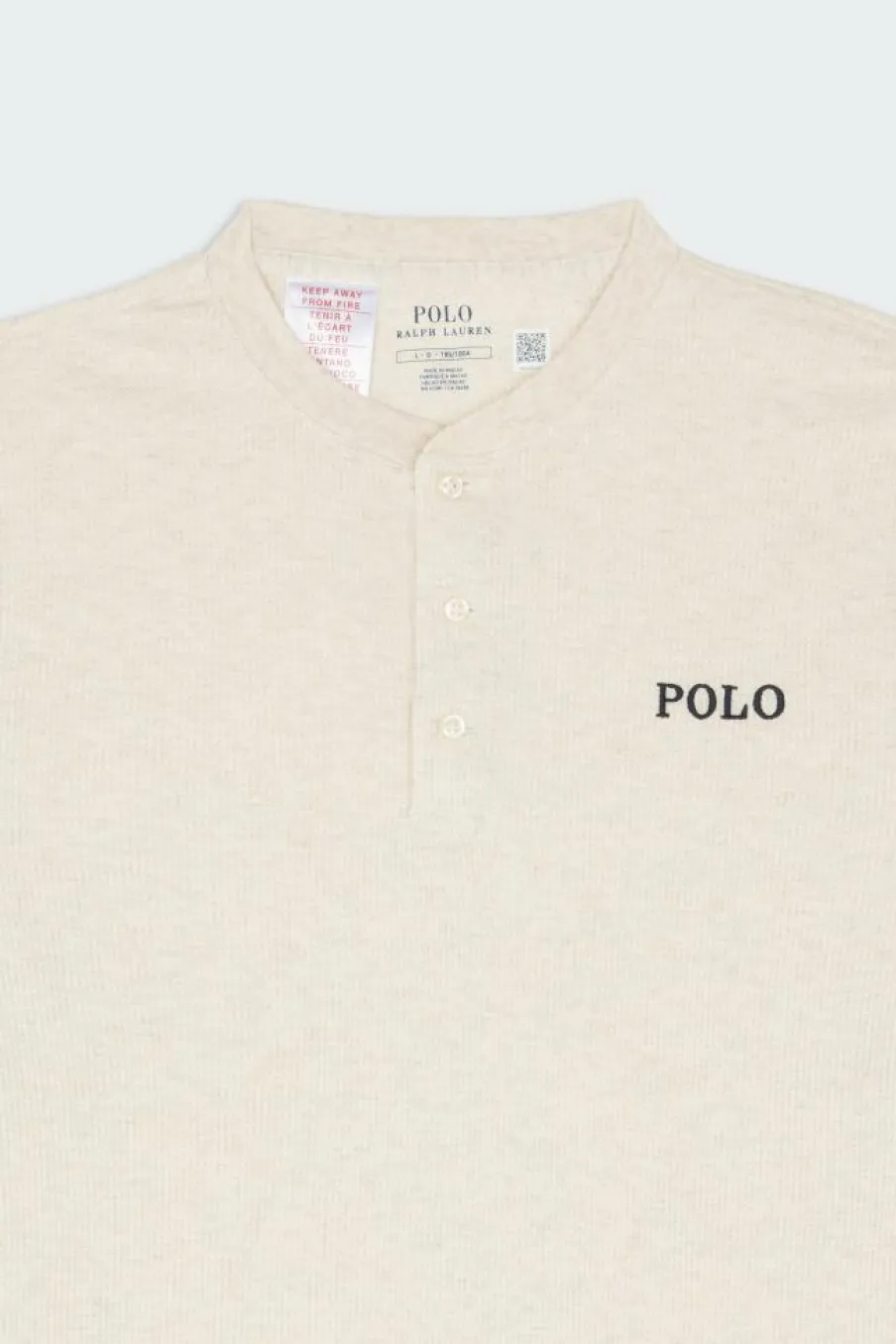 Waffle-Knit Henley Sleep Shirt - Haut de pyjama | Beige*POLO RALPH LAUREN Best