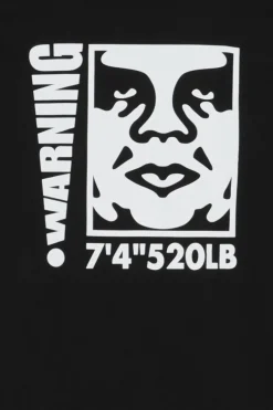 WARNING - T-shirt | Noir*OBEY Hot