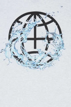 WATER SPLASH TEE - T-shirt | Gris*LOST MANAGEMENT CITIES Hot