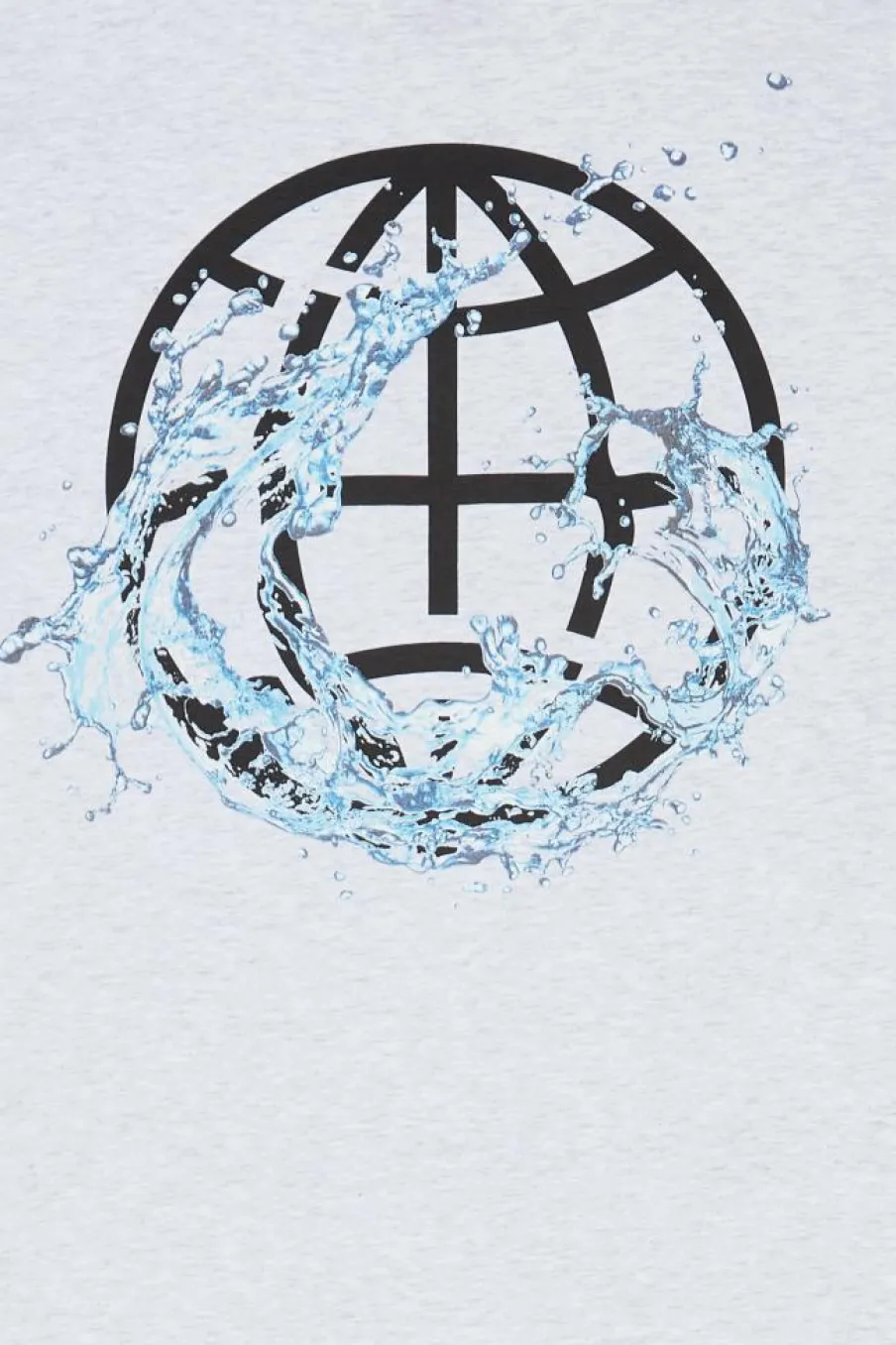 WATER SPLASH TEE - T-shirt | Gris*LOST MANAGEMENT CITIES Hot