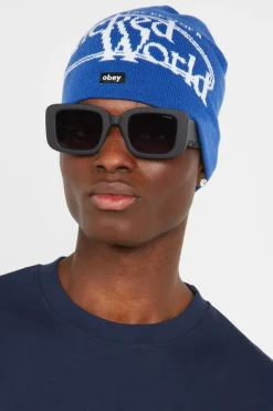 WICKED WORLD - Bonnets | Bleu*OBEY