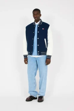 WOOL BLEND - Blouson | Bleu*TOMMY JEANS Best