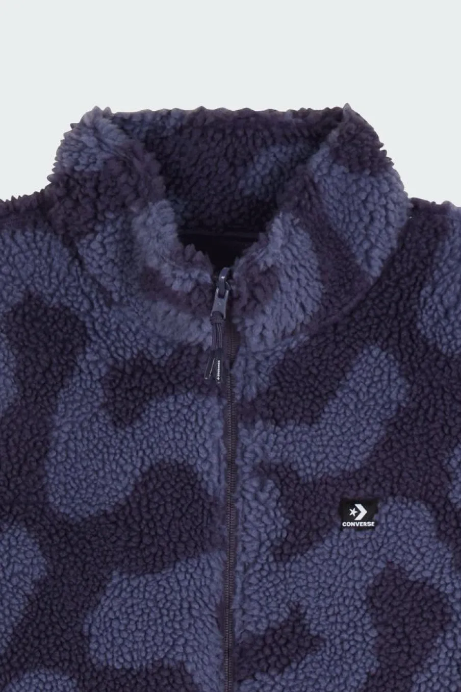 WORDMARK FULL ZIP SHERPA AOP - Veste | Violet*CONVERSE Online
