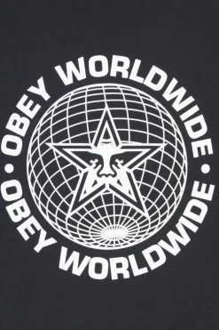 WORDWIDE GOBE - T-shirt | Noir*OBEY Hot