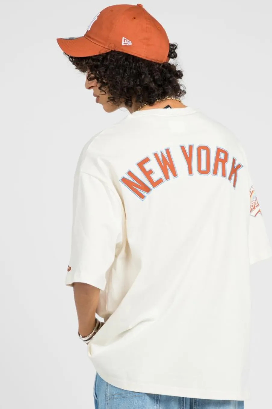 WORLD SERIES BP - T-shirt | Beige*NEW ERA Sale