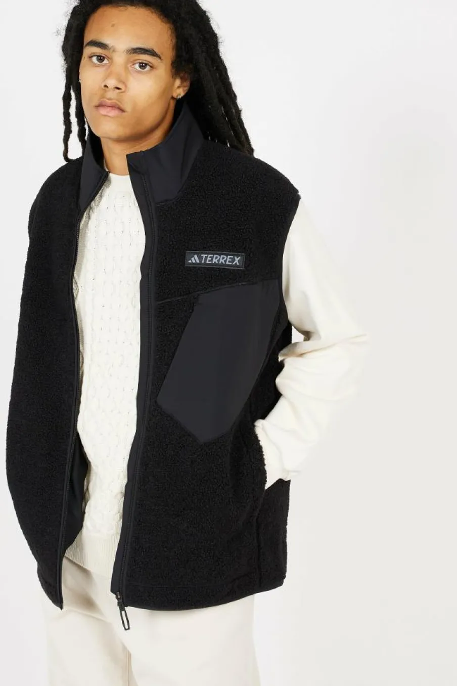 XPL HP FL VST - Polaire | Noir*ADIDAS Online
