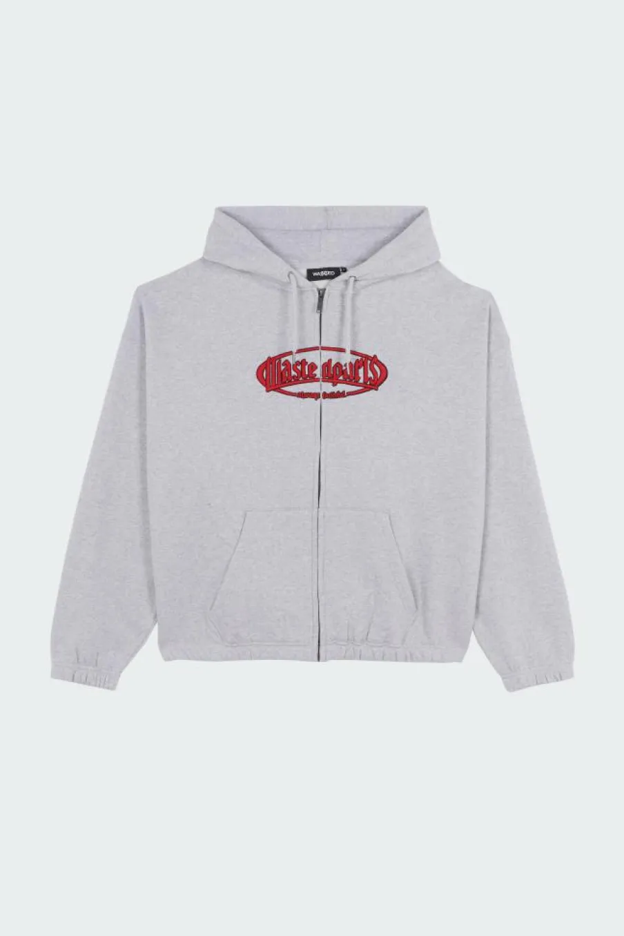 YARD BOXY ZIP HOODIE - Hoodie zippé | Gris*WASTED Online