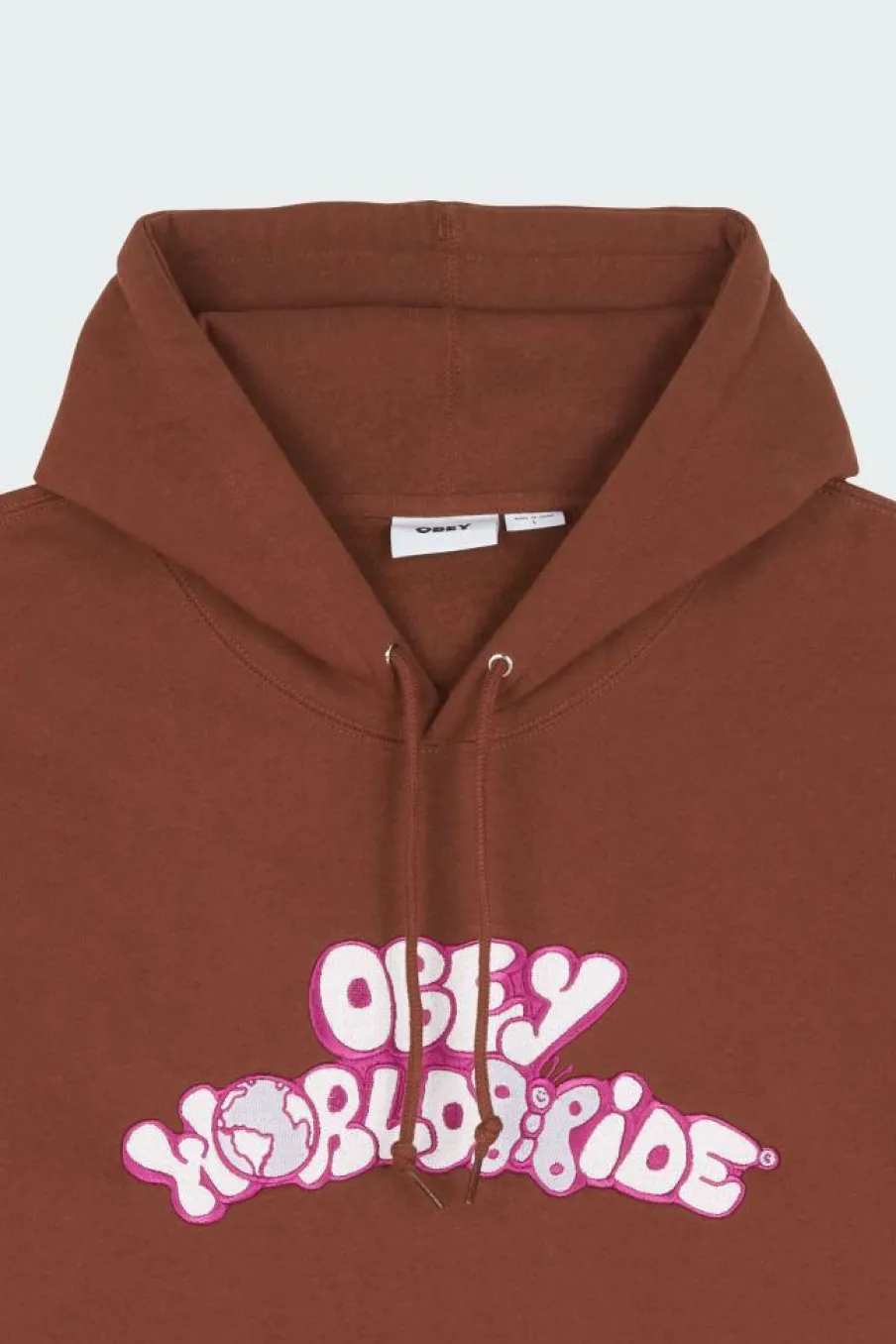 YEAR HOOD HD SEP - Hoodie | Marron*OBEY Discount